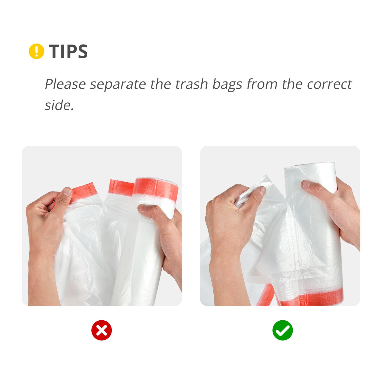 15 Gallon Drawstring Trash Bags (108 Count)