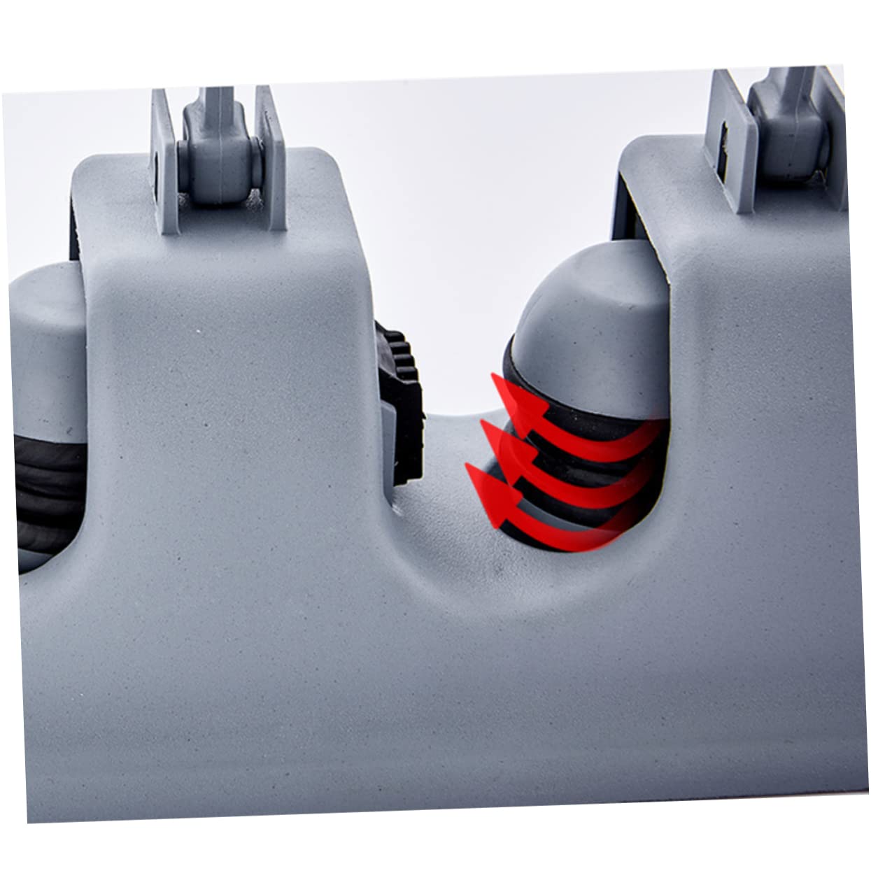 Plastic Mop Holder Wall Mount Broom Hanger Clip Dual