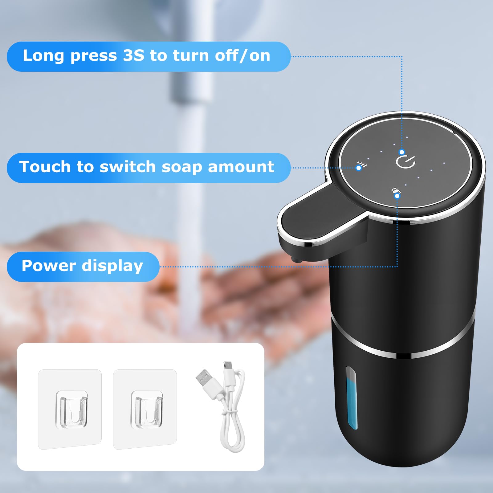 2 Pack Automatic Soap Dispenser (2 Count)