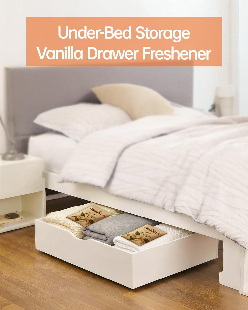 12 Packs Vanilla Potpourri Scented Sachets for Drawers and Closets (12 Count)