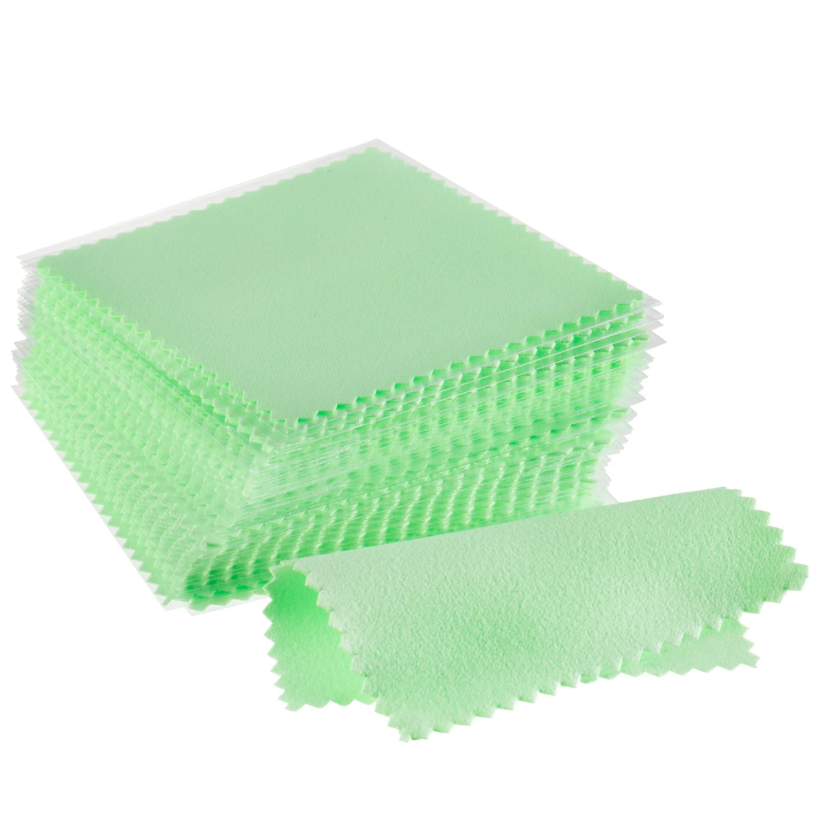 100pcs Jewelry Cleaning Cloth (100 Count)
