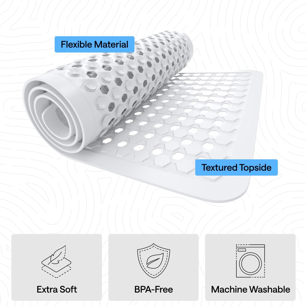 Patented Square Shower Stall Mat