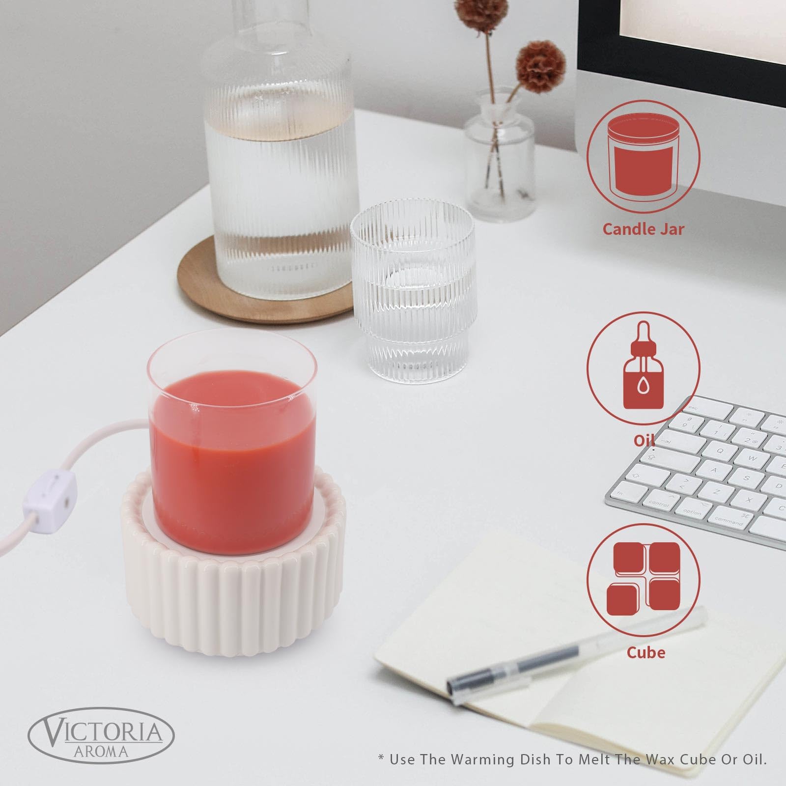 Ceramic Wax Melt Warmer 3