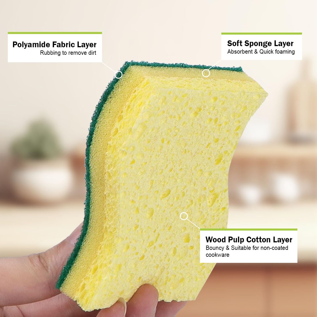 Sponges Kitchen (24 Count)