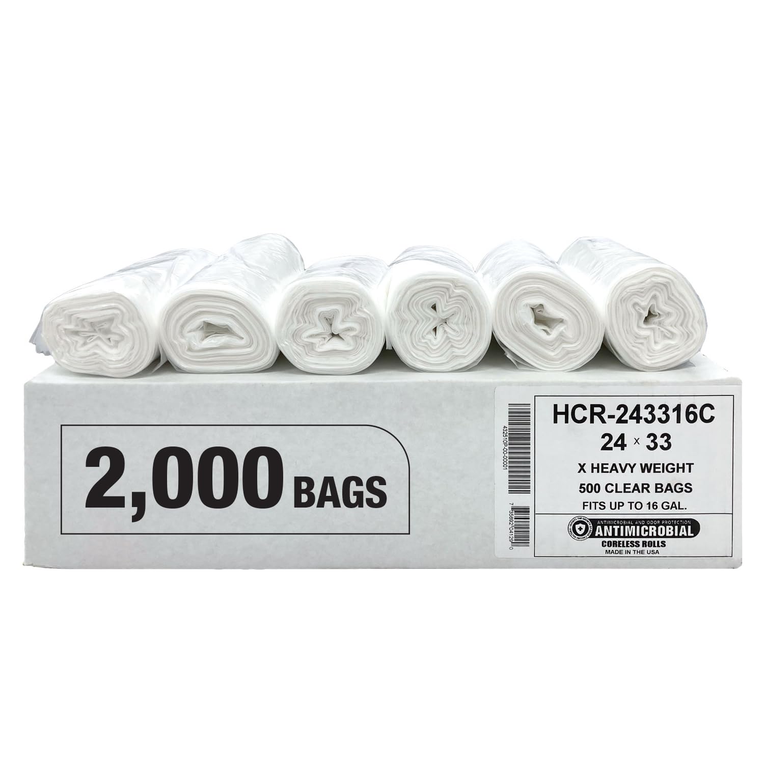 12 16 Gallon 16 Micron (2000 Count)