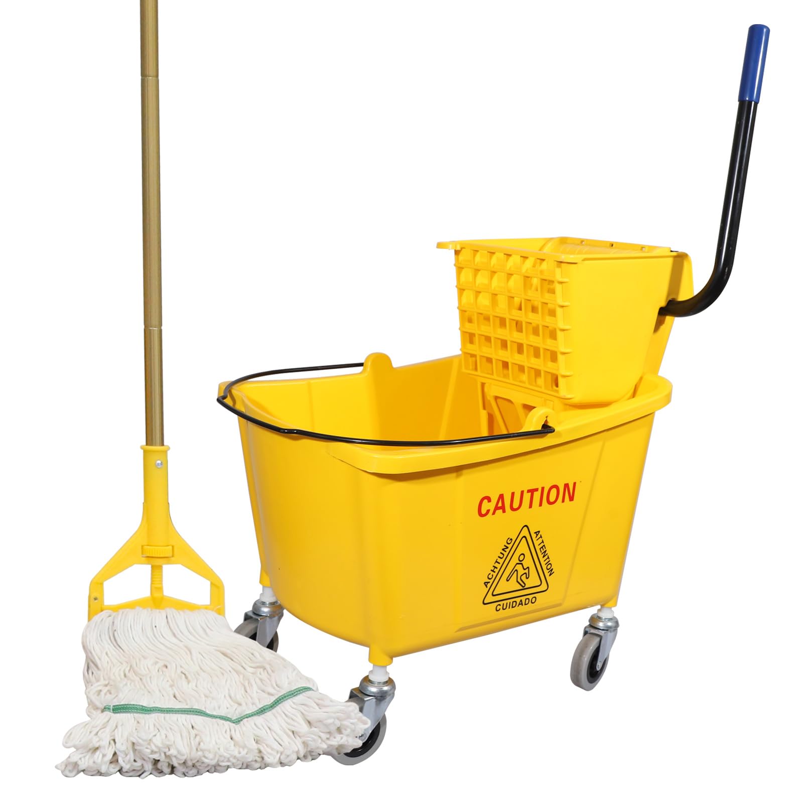 Commercial Mop Bucket with Side