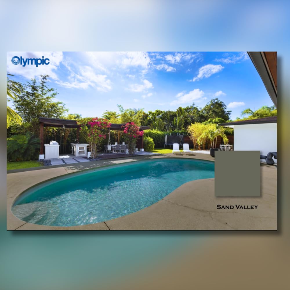 Olympic Patio Tones Sand Valley (128 Fl Oz)