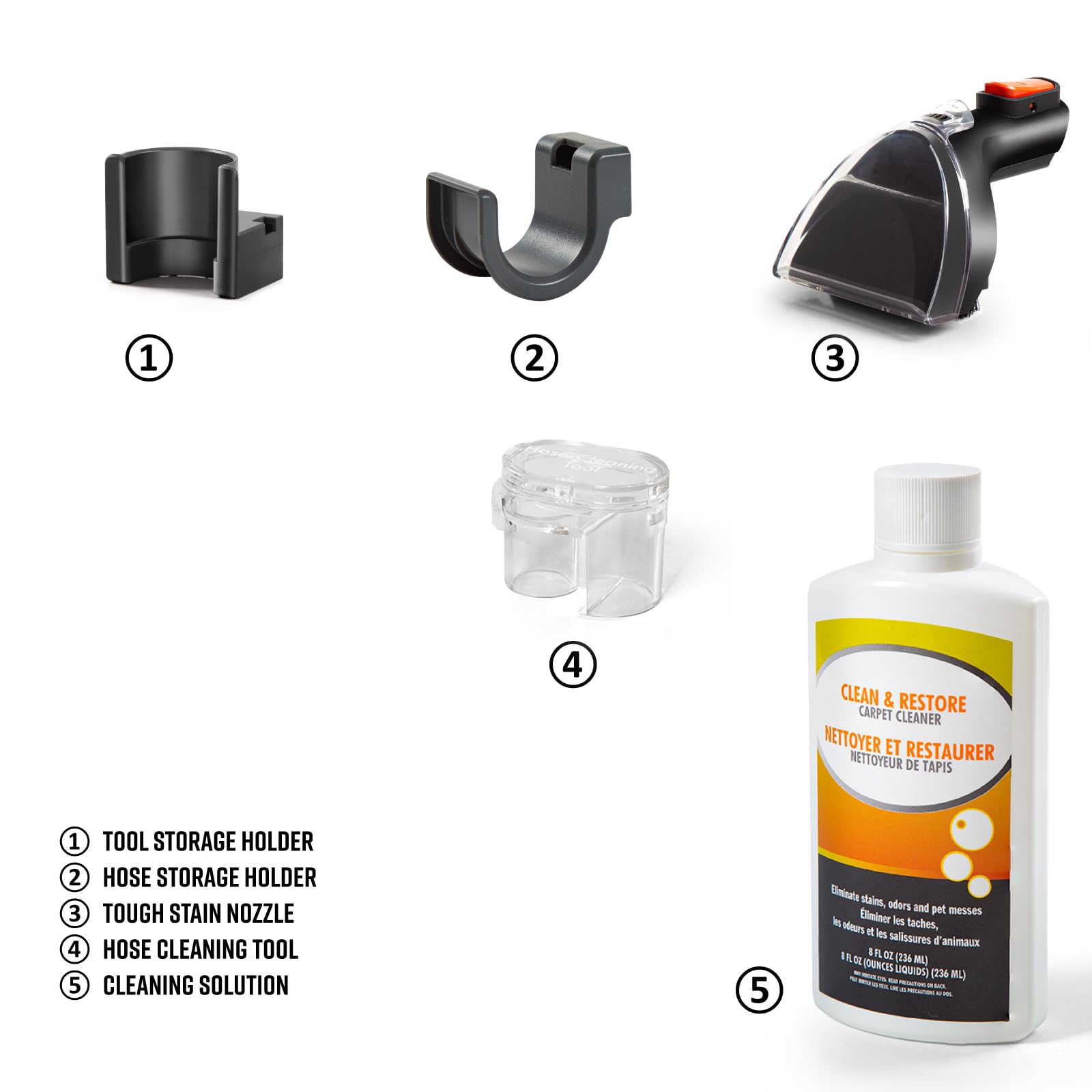 SCC301 0901 Upholstery & Carpet Auto Detailing Spot Cleaner