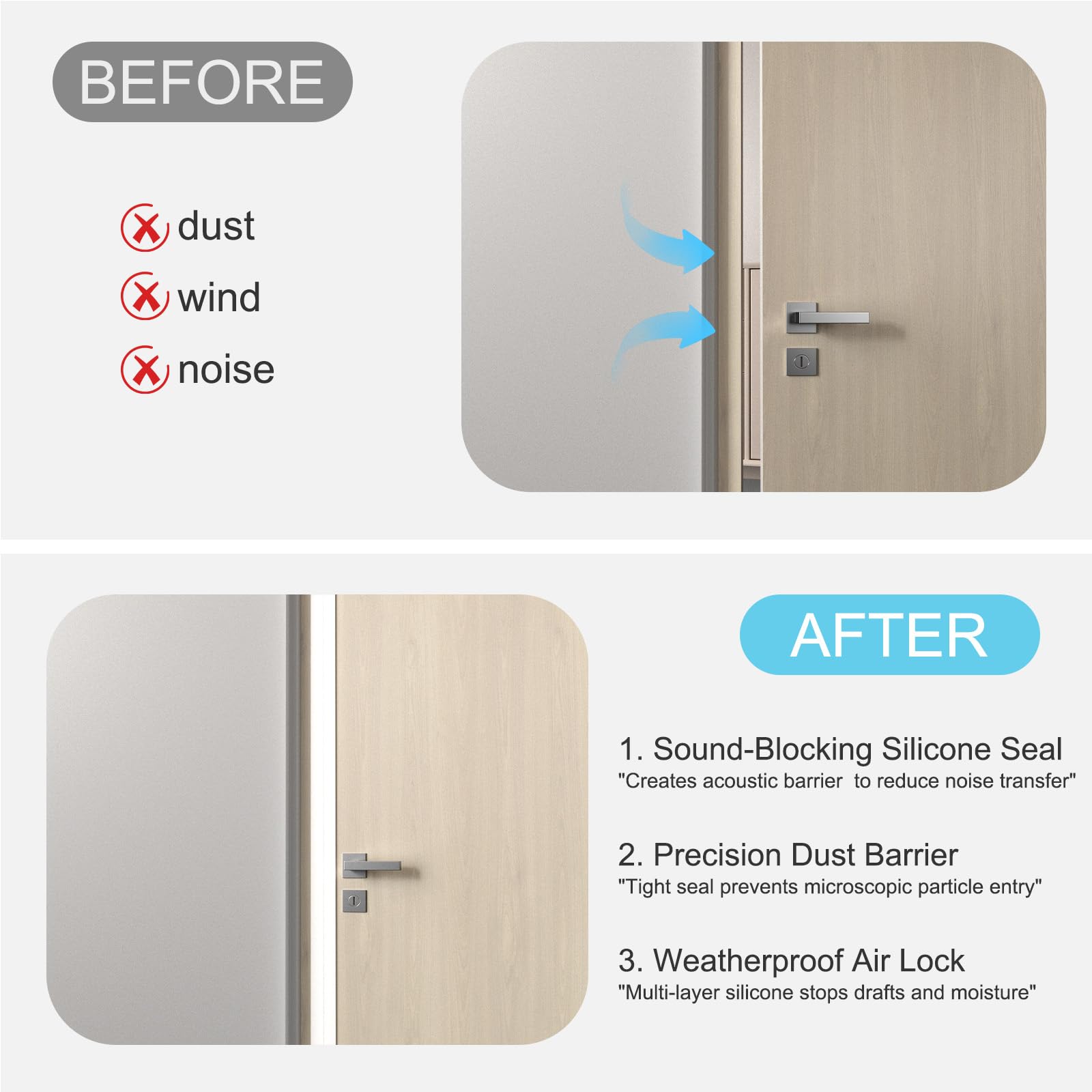 Weather Stripping Door Seal for Door Frames