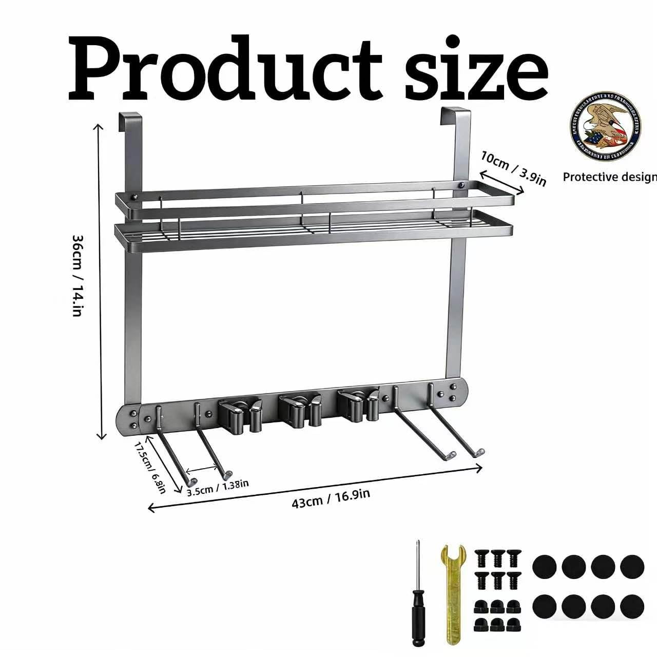 Over Door Tool Organizer