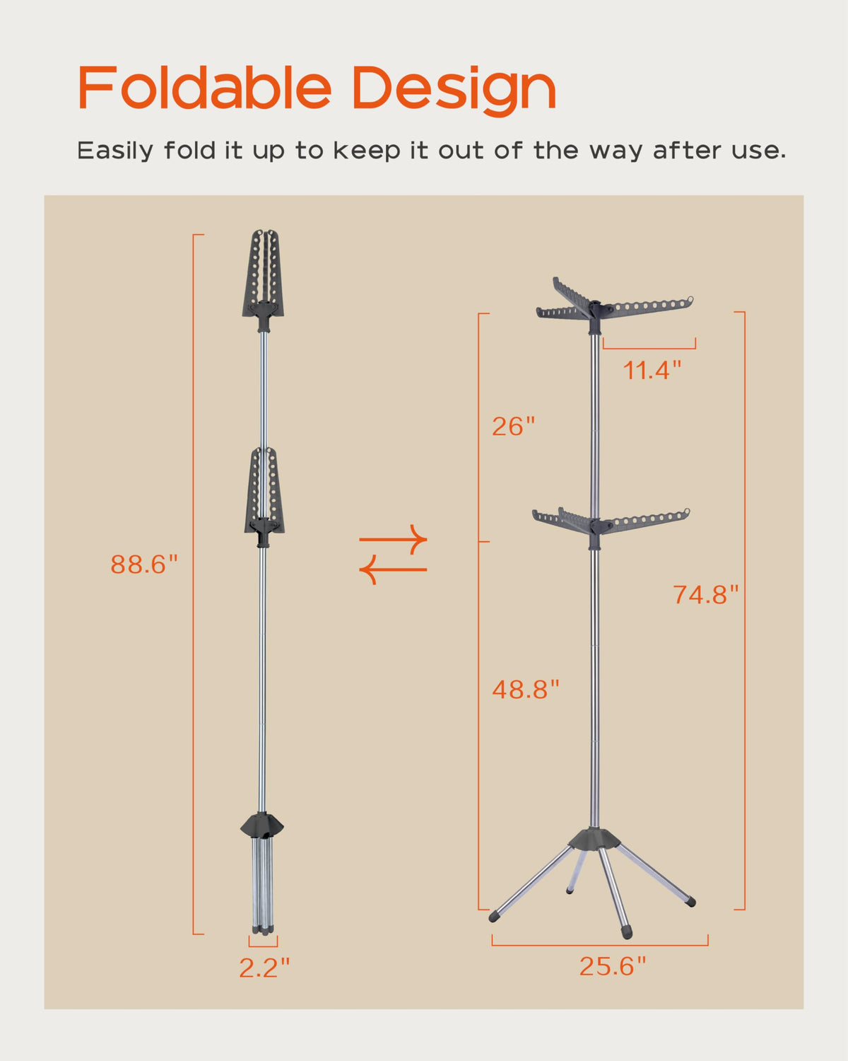 Clothes Drying Rack Foldable