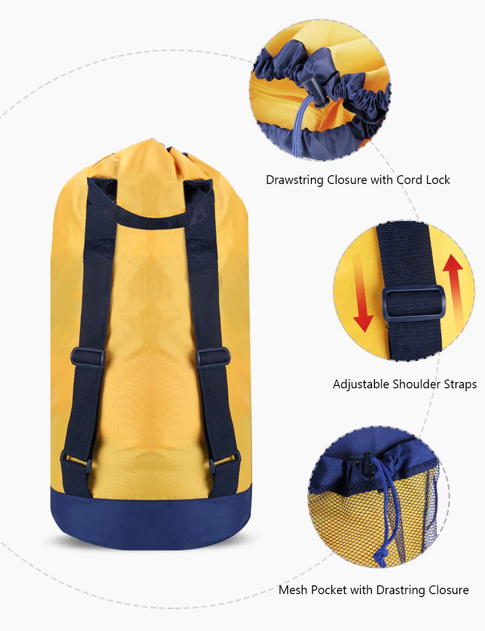 Backpack Laundry Bag