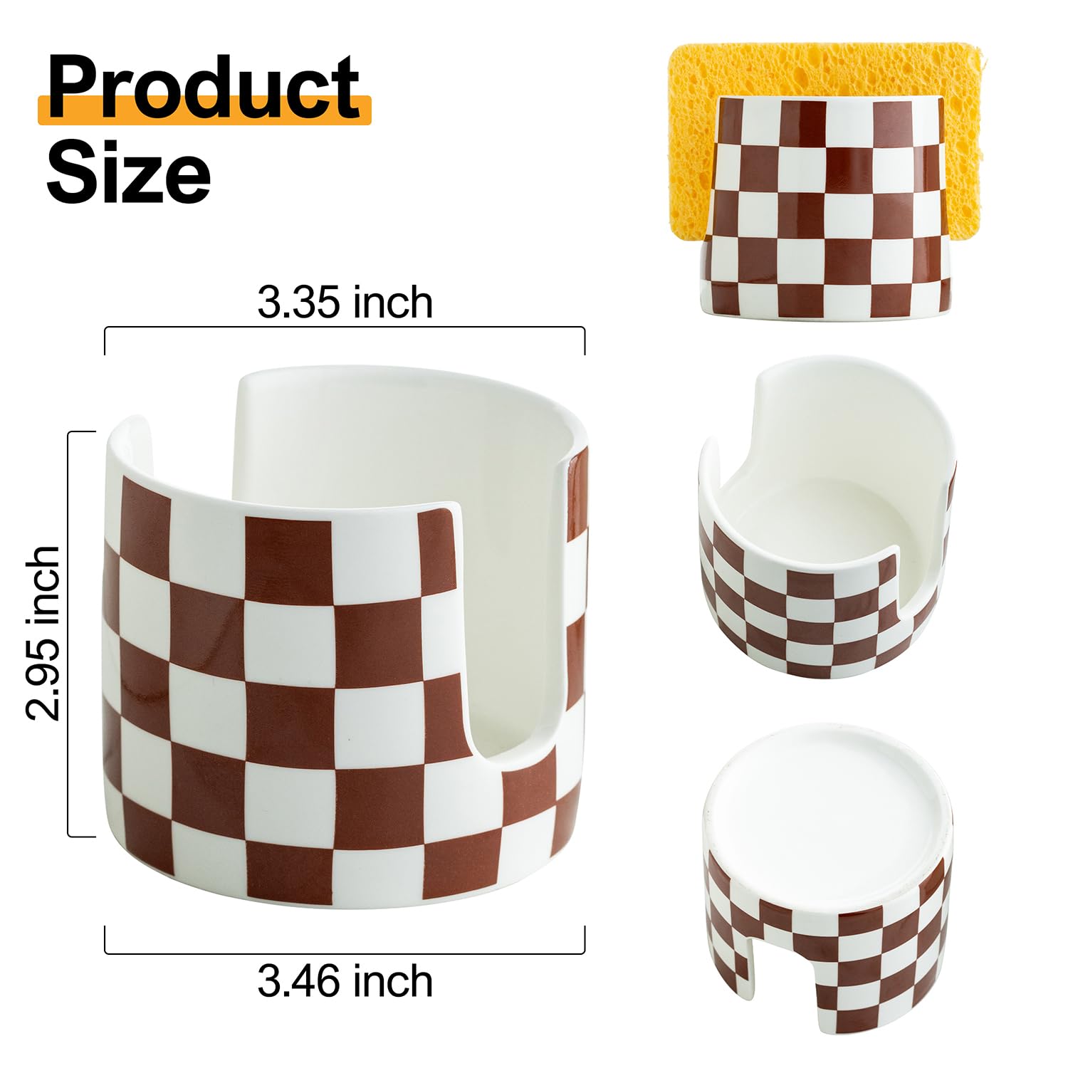 Sponge Holder for Kitchen Sink