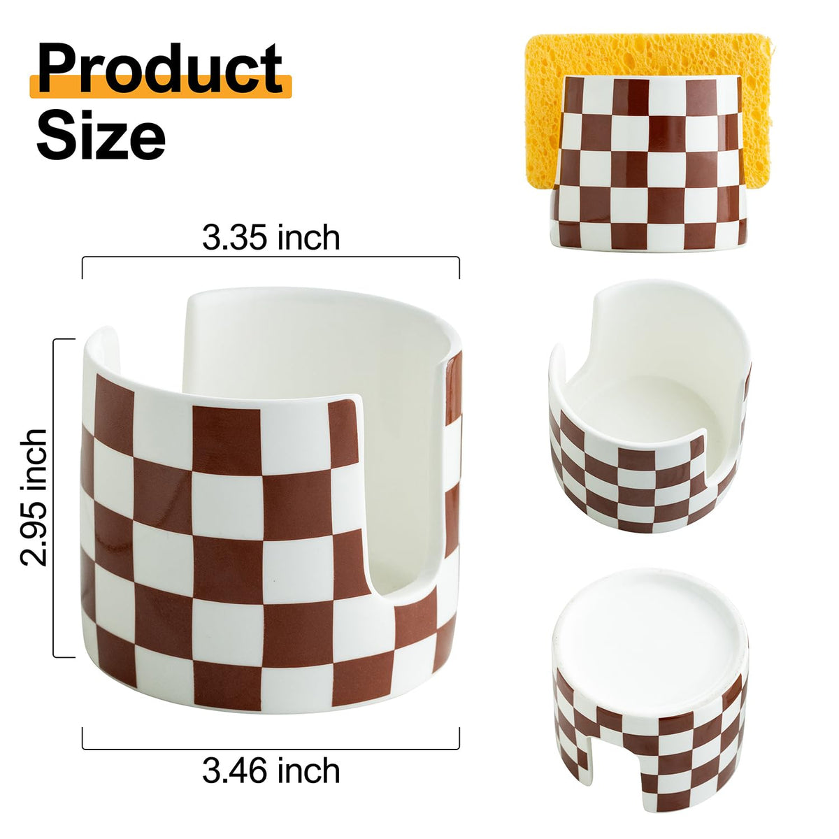 Sponge Holder for Kitchen Sink