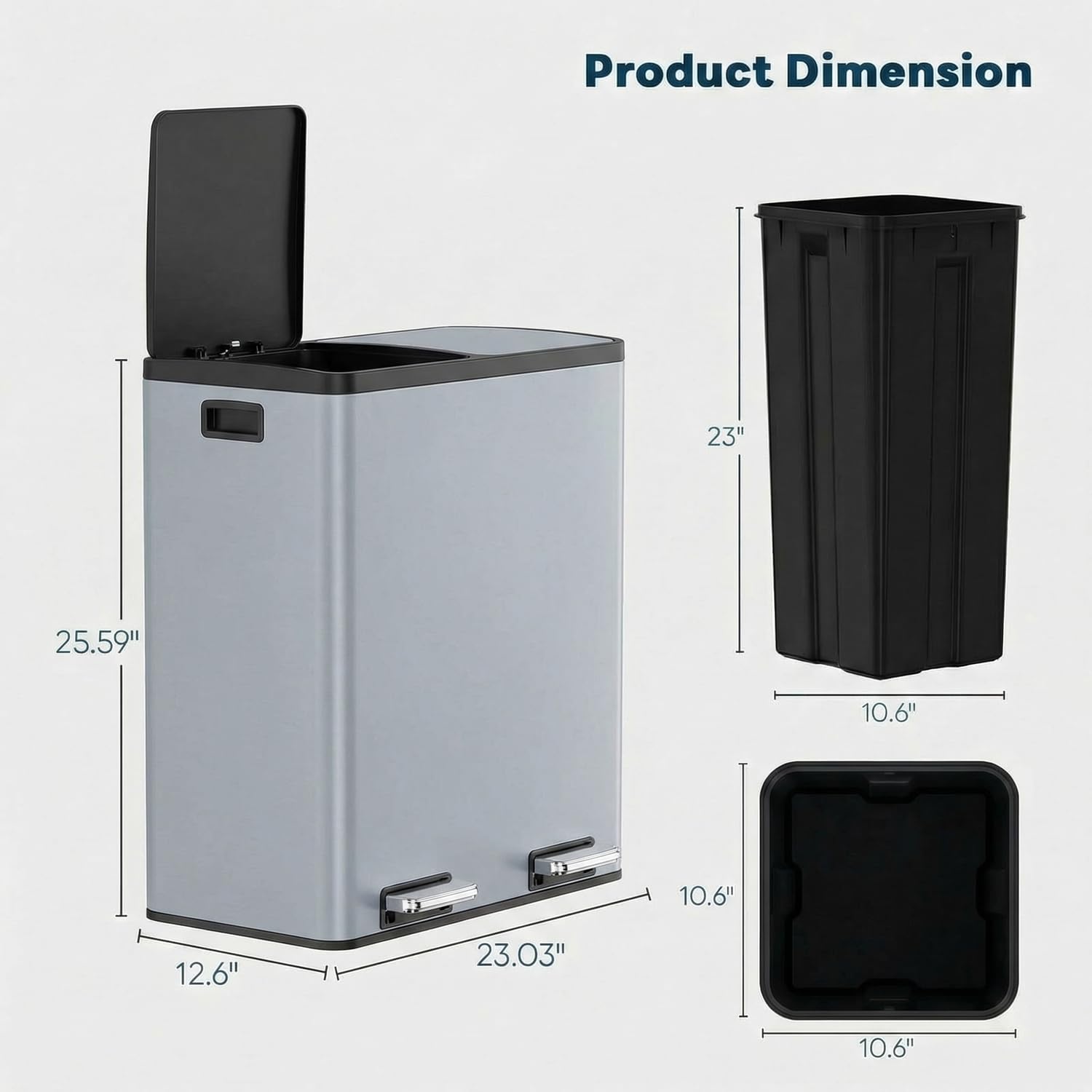 2 x 8 Gallon 2 x 30 L