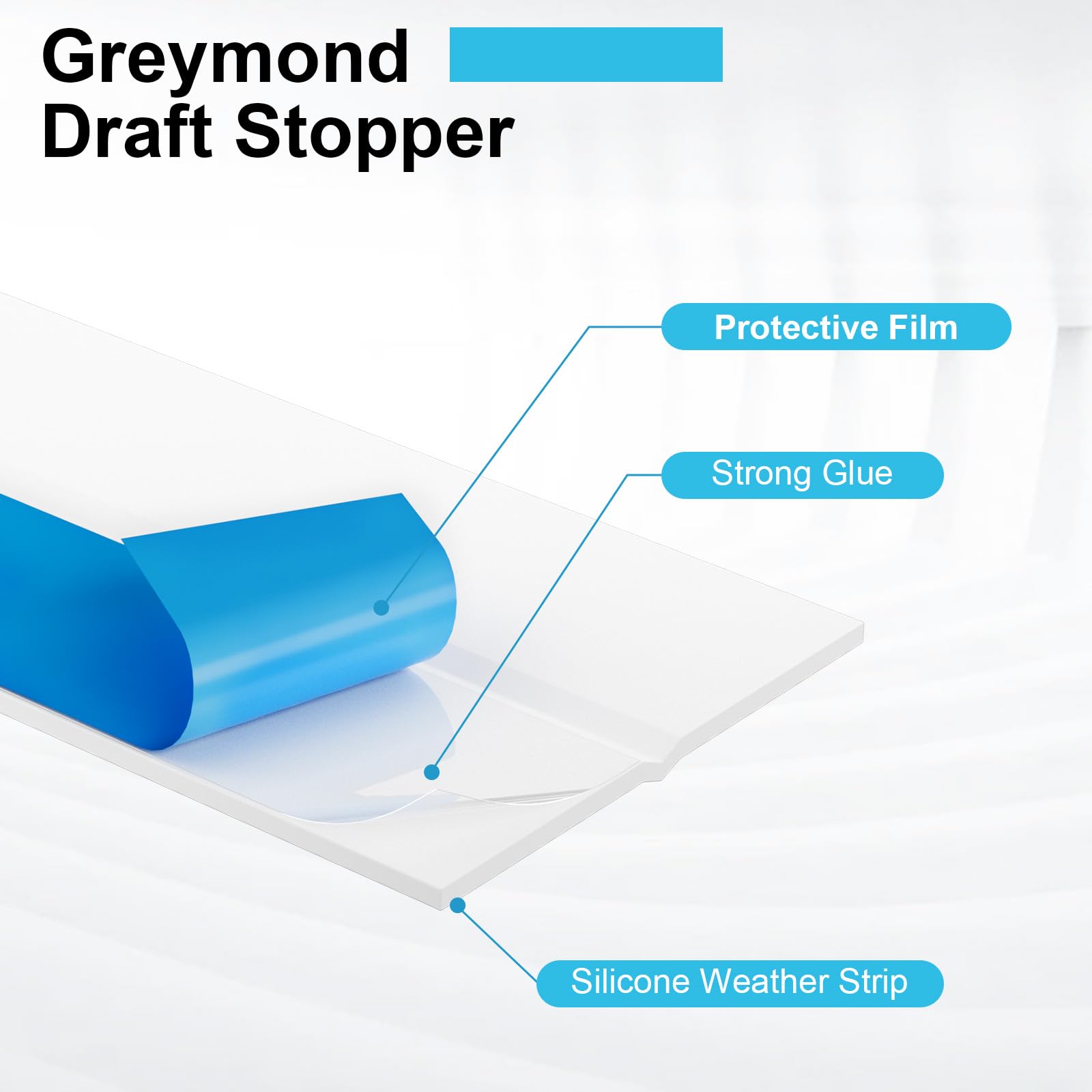 Weather Stripping Door Seal (36 Foot)