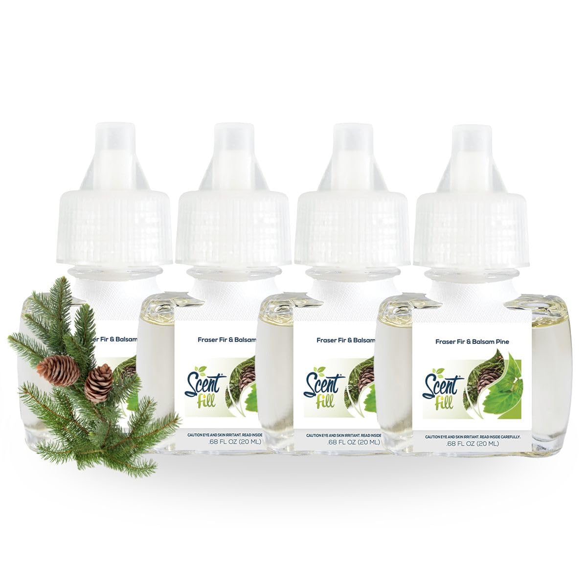 Fraser Fir & Fresh Balsam Pine Plug in Air Freshener (2.72 Fl Oz)