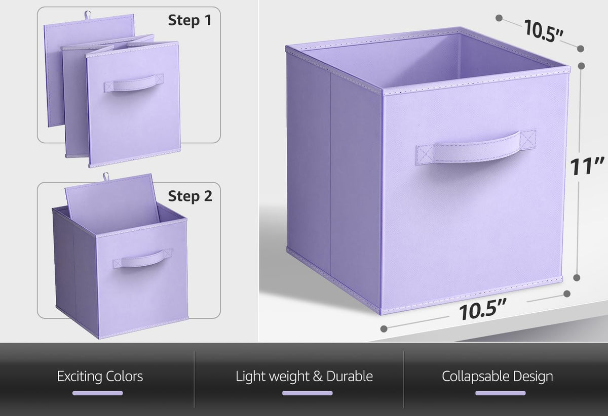 Fabric Storage Cubes