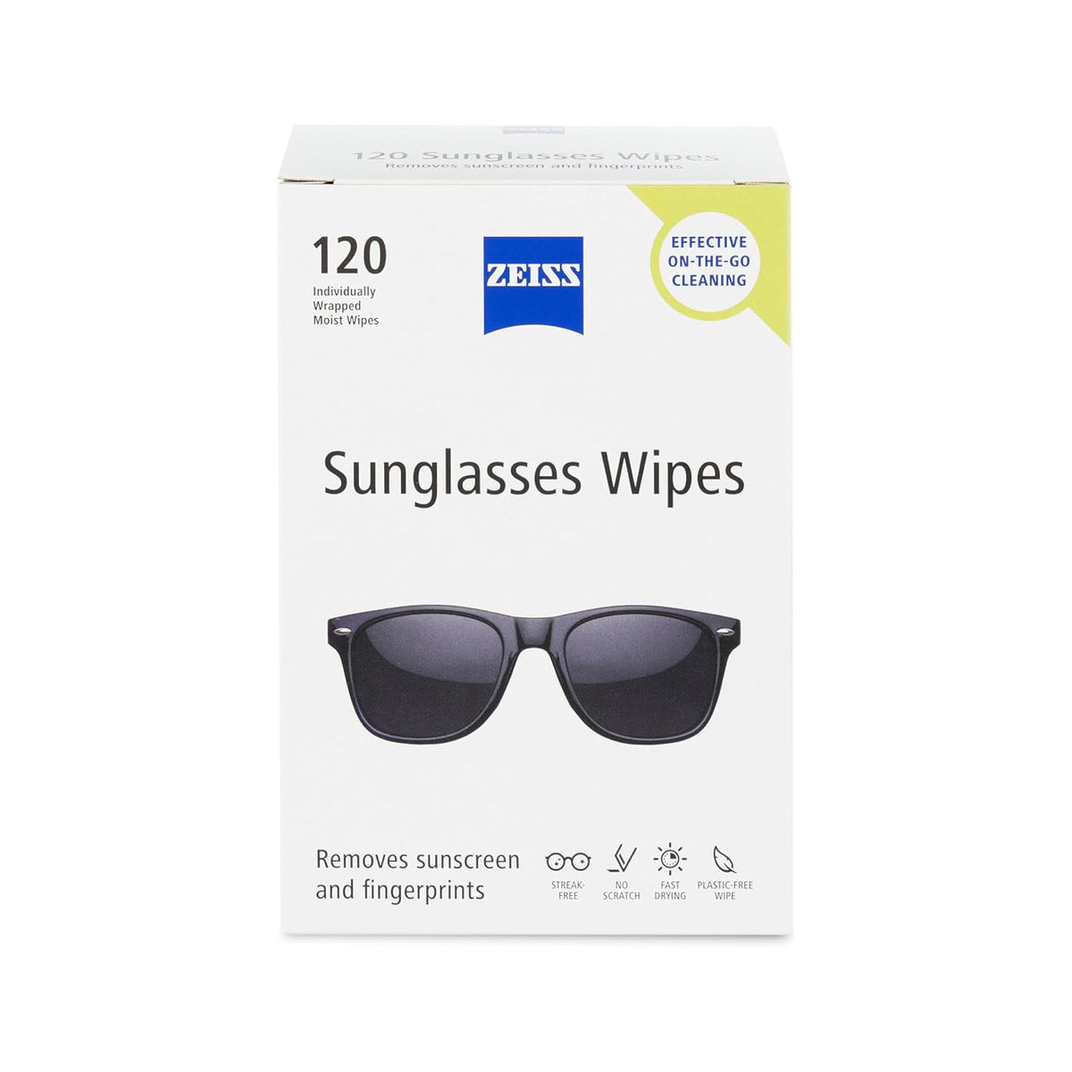 Pre Moistened Sunglasses Cleaning Wipes 120 Count - ModHome Supplies