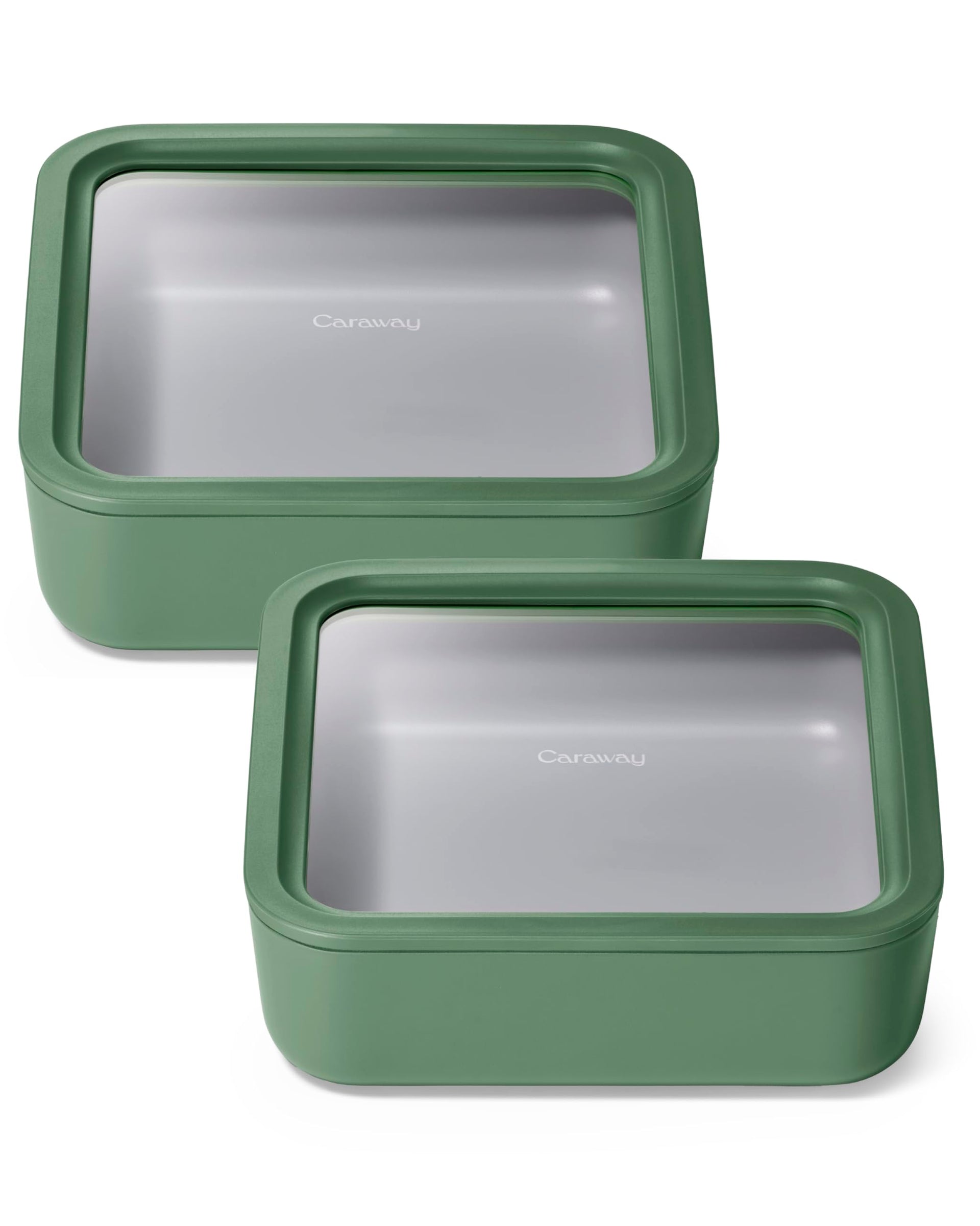 2 Piece Glass Food Storage Set with Lids (2 Count)