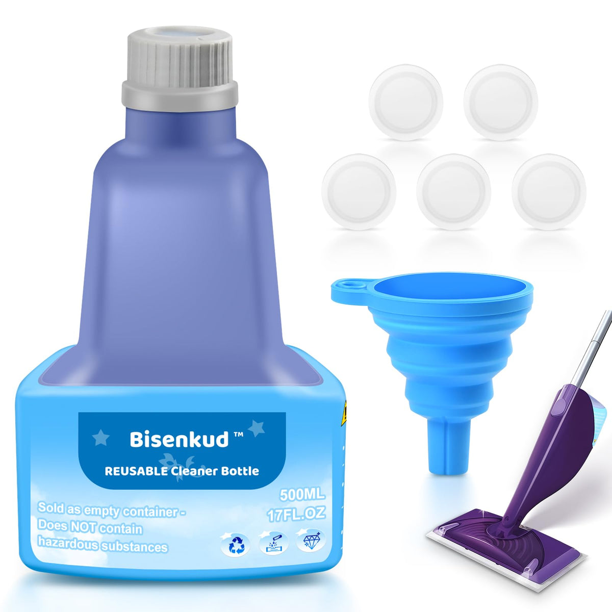 Refillable Bottle for Swiffer® Wet Jet™ Mop