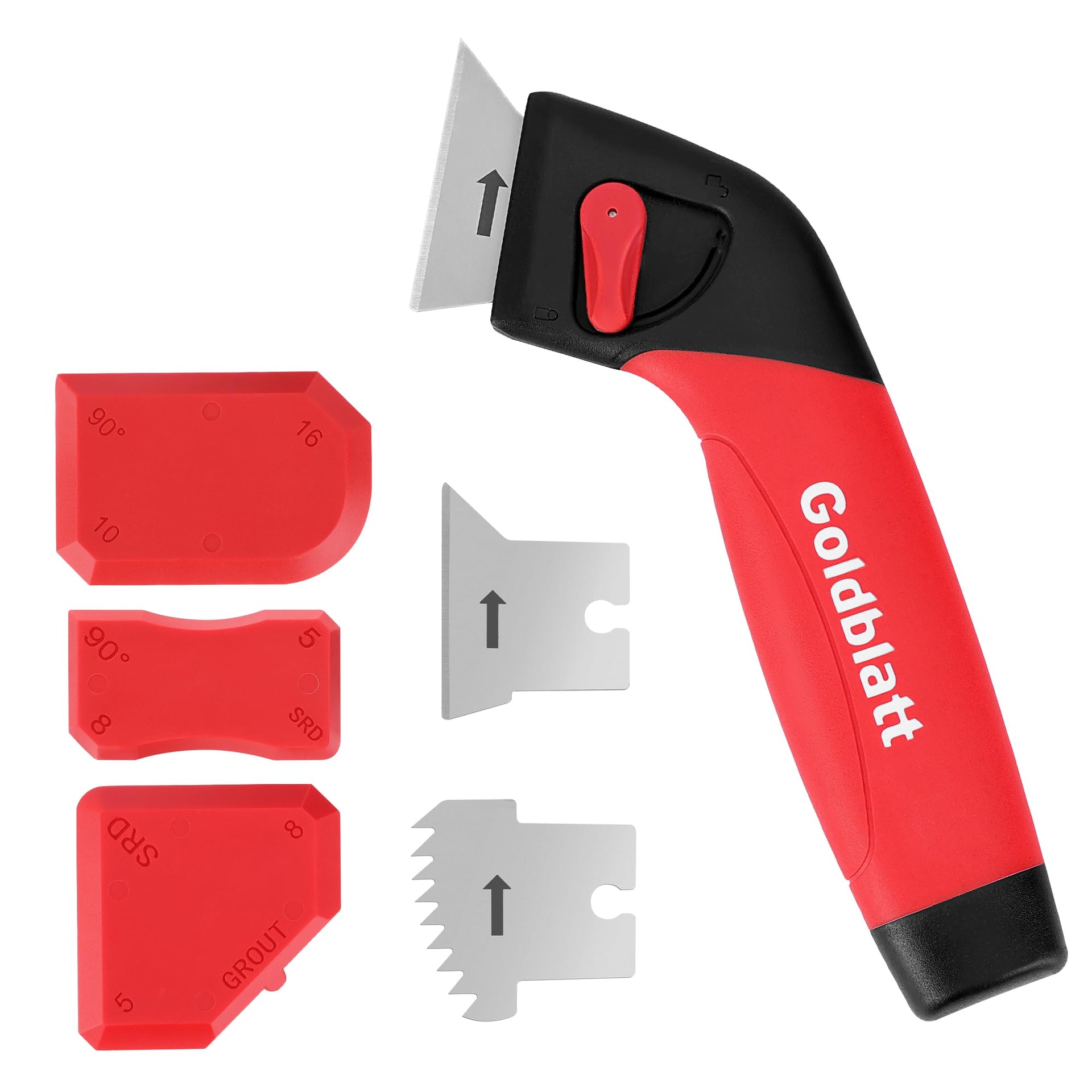 Grout Removal Tool with 3 Stainless Blades