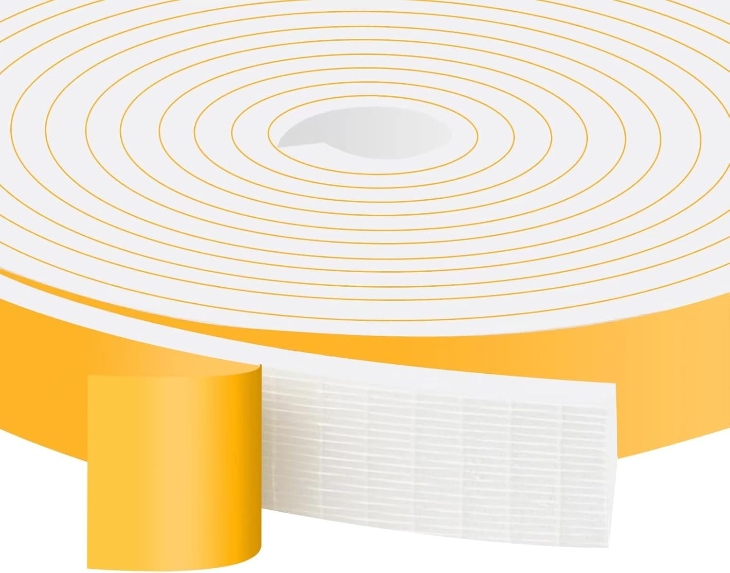 Foam Weather Stripping for Garage Door & AC 1x1 (16.5 Foot)