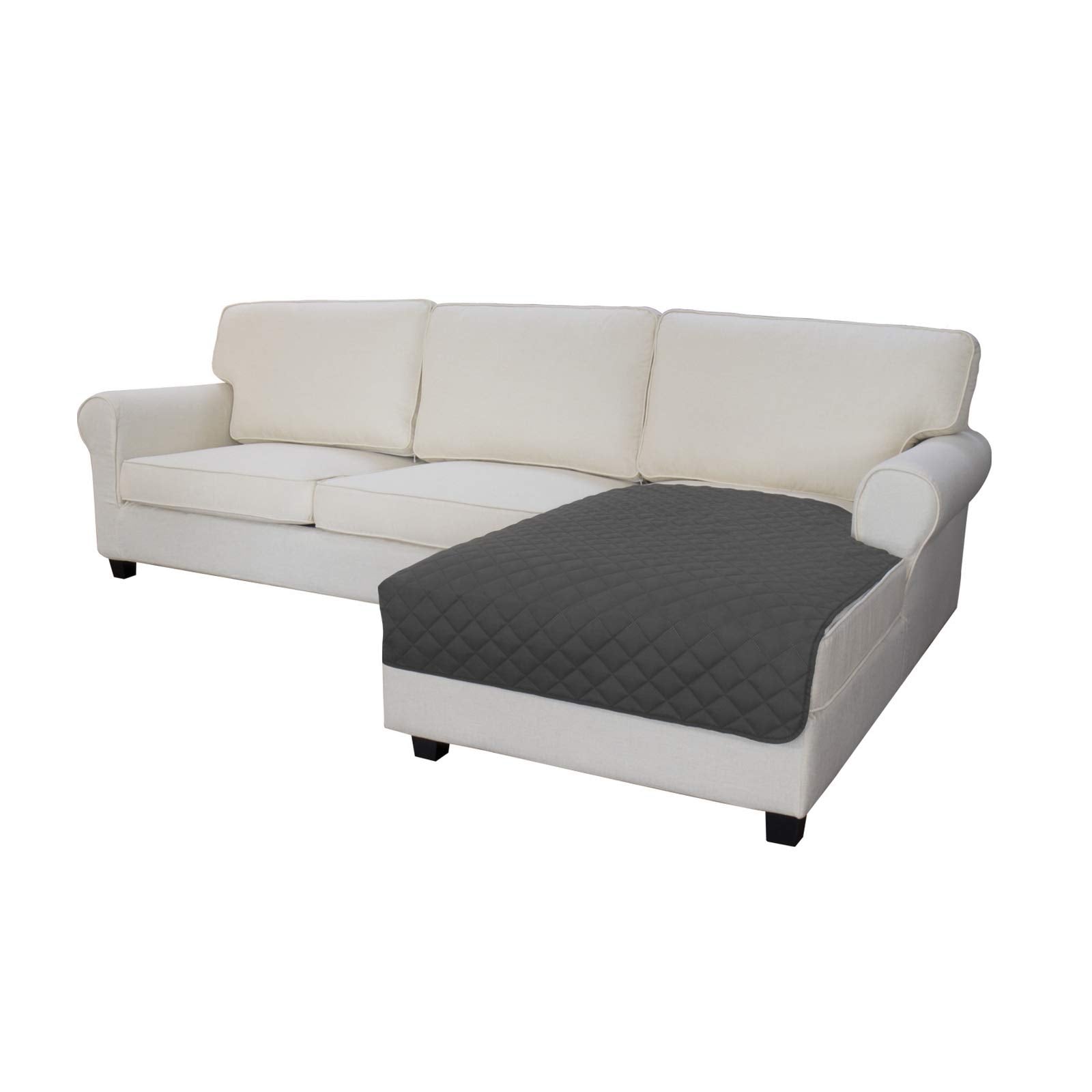 Sectional Couch Covers for Dogs L Shape Sofa Cover Reversible Sofa Slipcover Chaise Lounge Cover Furniture Protector Cover for Pets Dog Cat