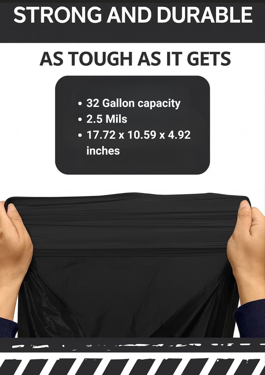 Contractor Trash Bags 33 Gallon (250 Count)