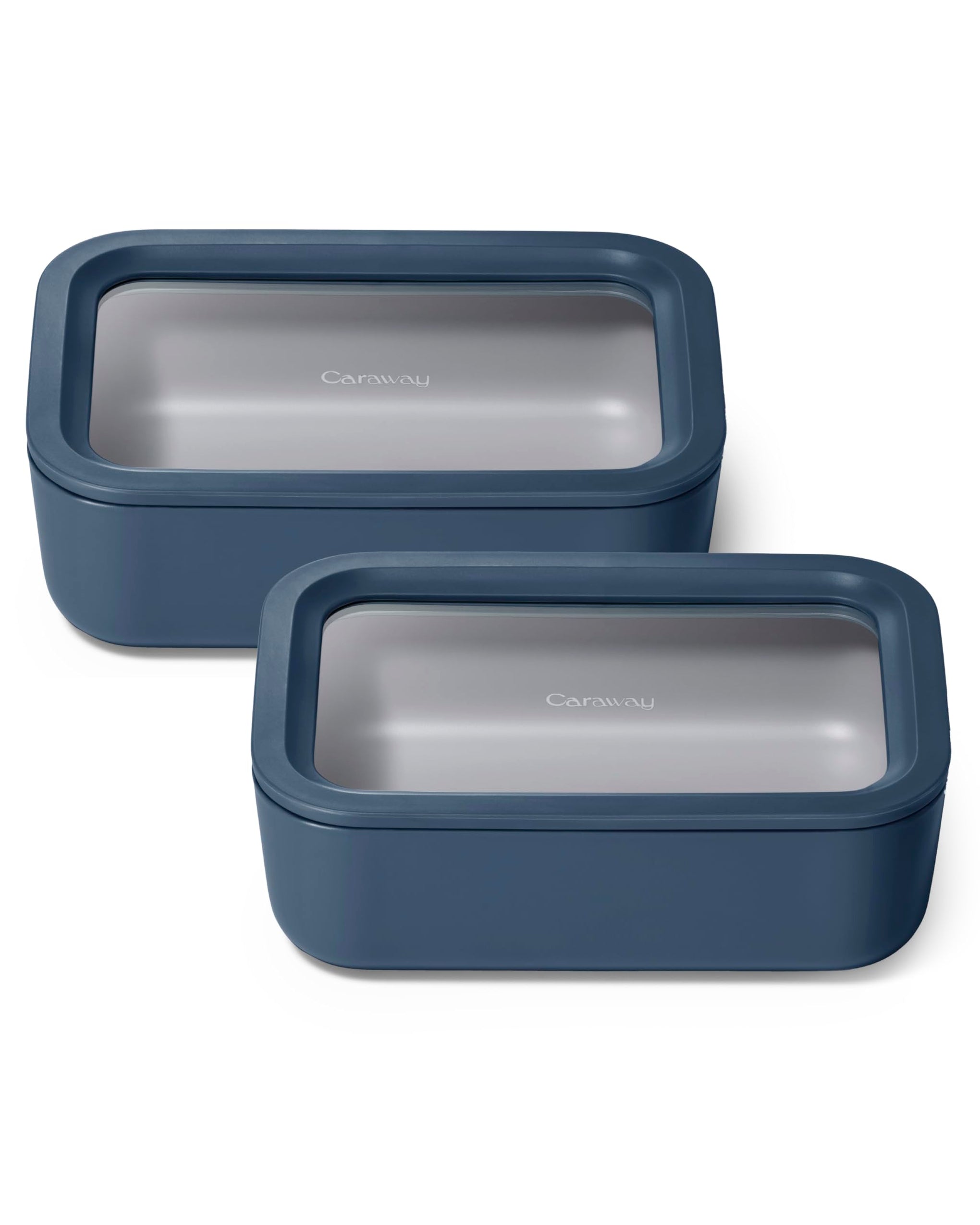 2 Piece Glass Food Storage Set with Lids (2 Count)