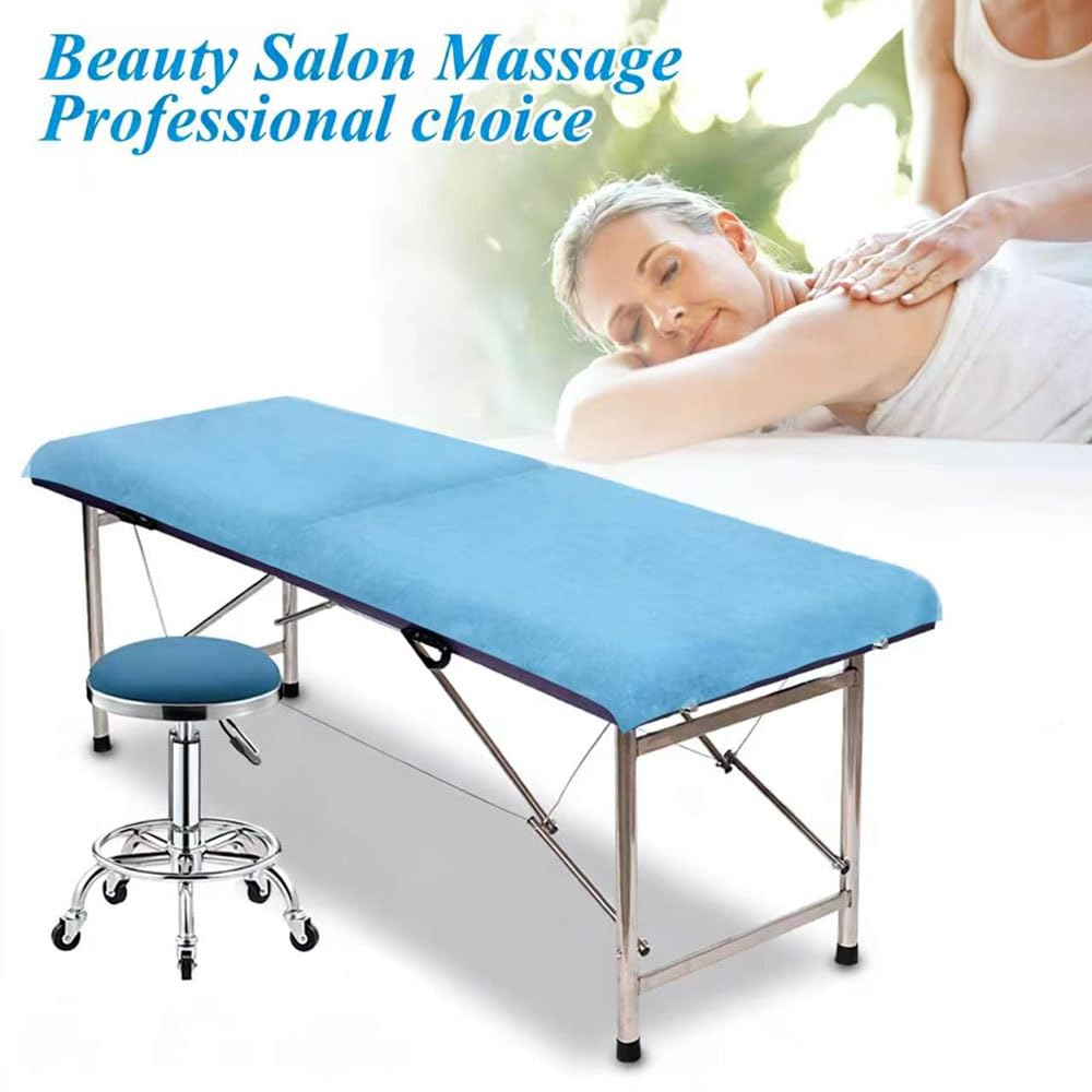 100Pcs Disposable Bed Sheets 31.5"x71"Massage Table Sheets Non (100 Count)