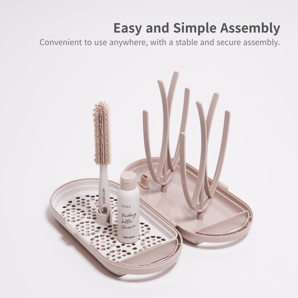 Travel Baby Bottle Drying Rack Set