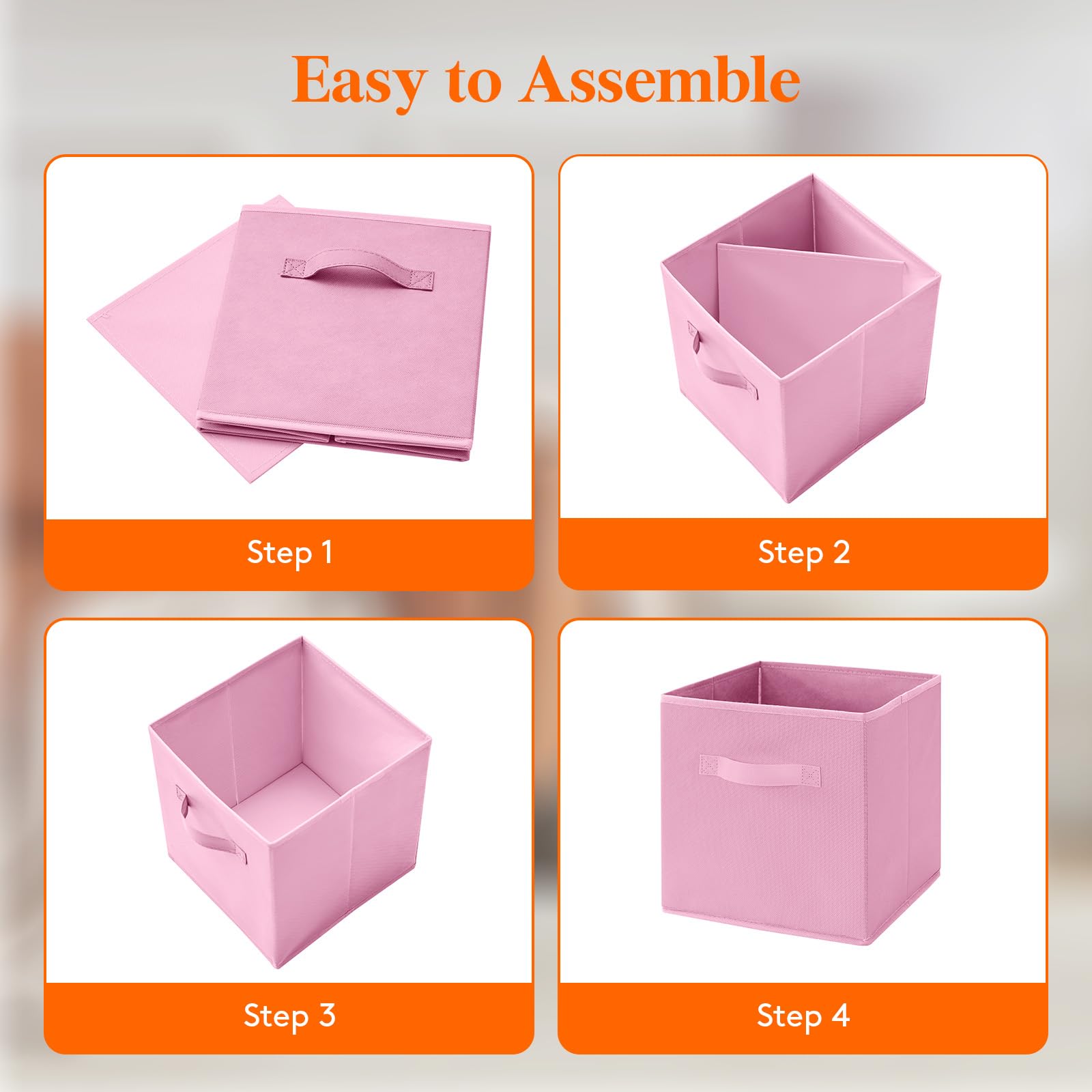 Storage Cubes (6 Count)