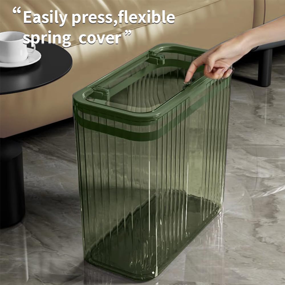 Bathroom Trash Cans with Lids