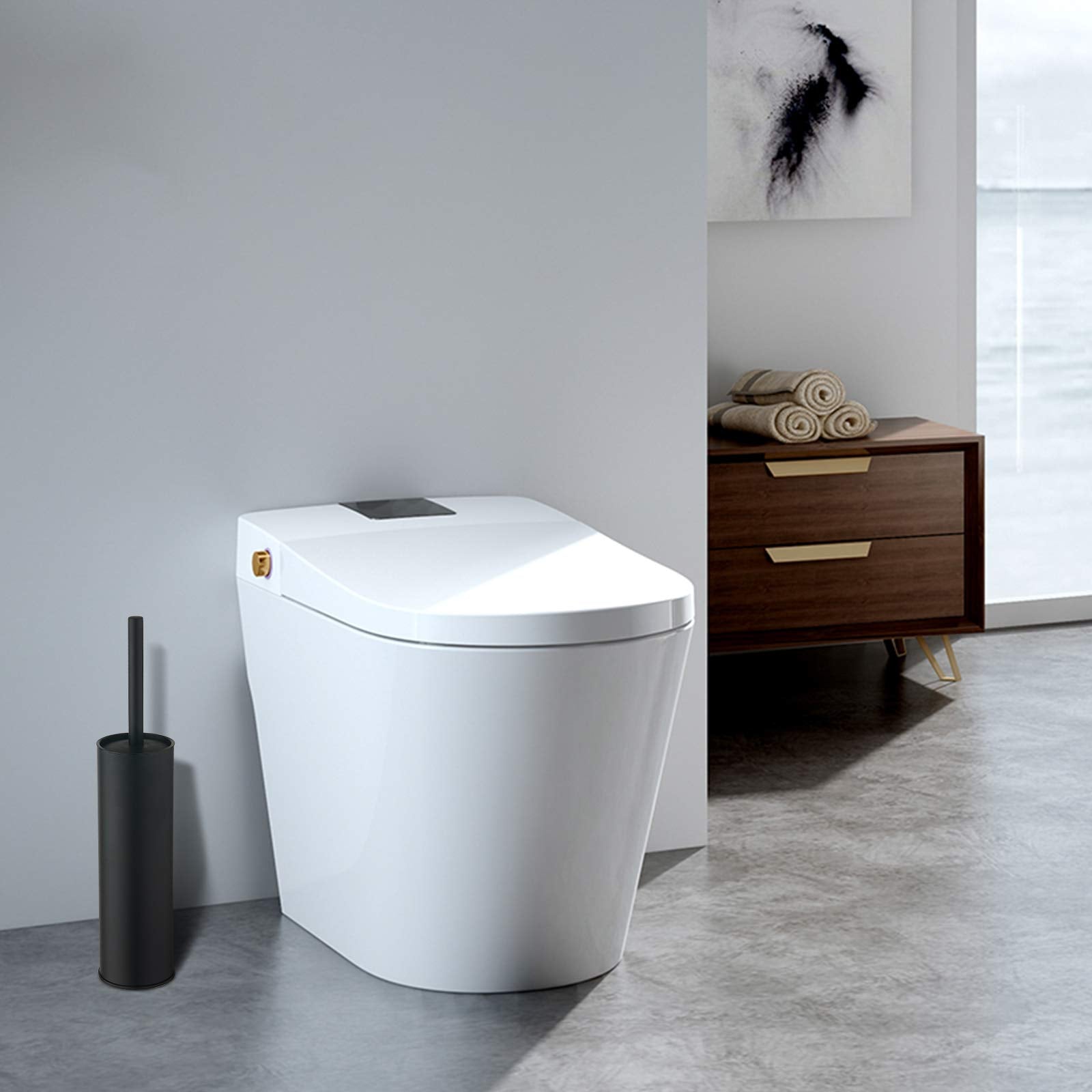 Toilet Brush and Holder (2 Count)