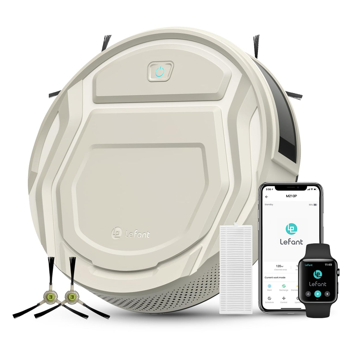 Robot Vacuum Slim Quiet
