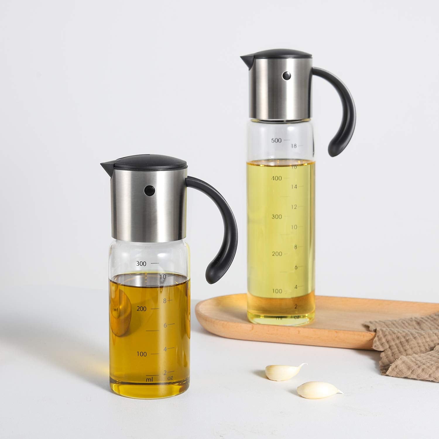 Large Olive Oil Dispenser Bottle Kitchen (2 Count)