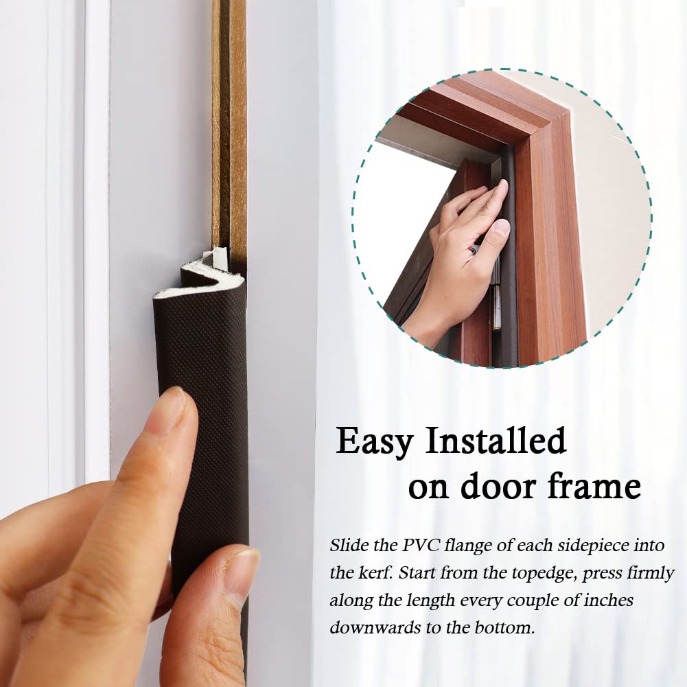 Kerf Weather Stripping for Door Seal Strip (26 Foot)