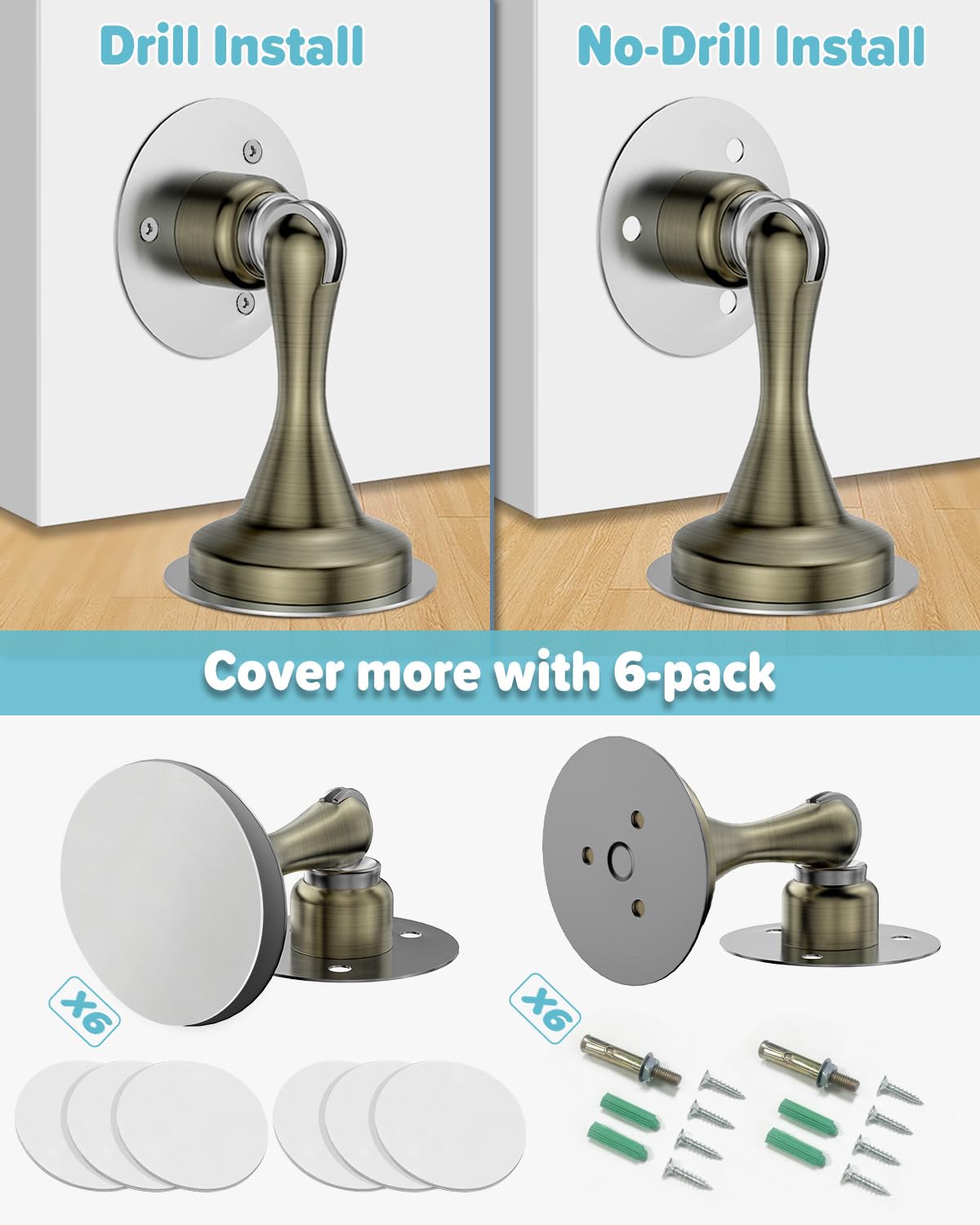 Door Stoppers Magnetic Door Catch