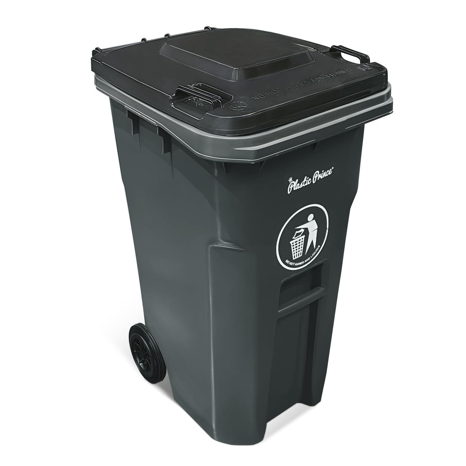65 Gallon Rollout Trash Can with Lid