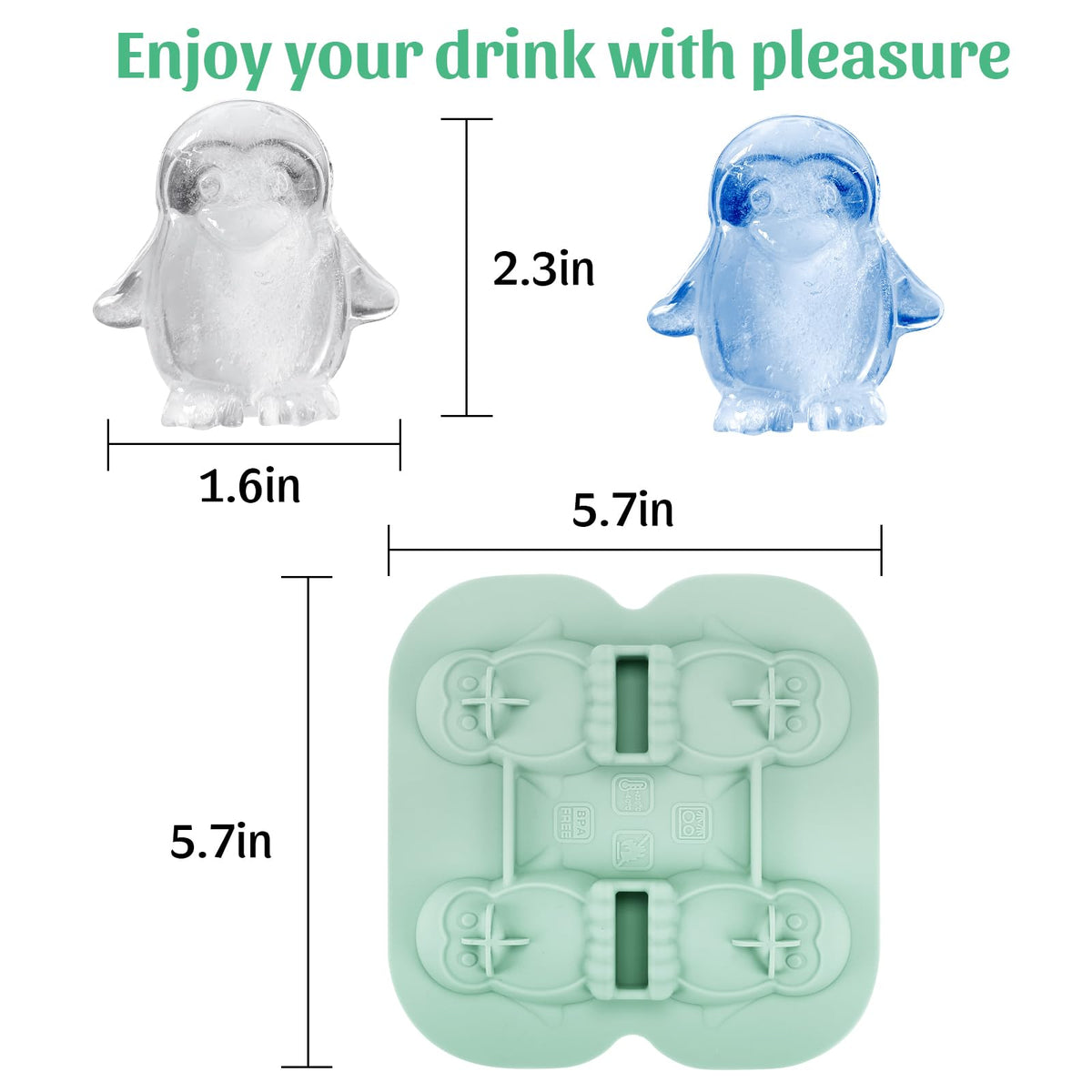 Silicone Ice Cube Tray