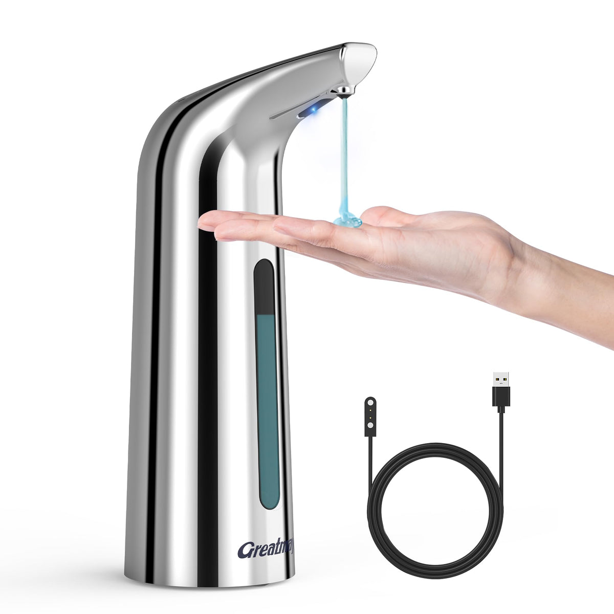 Touchless Automatic Soap Dispenser 400ml Rechargeable