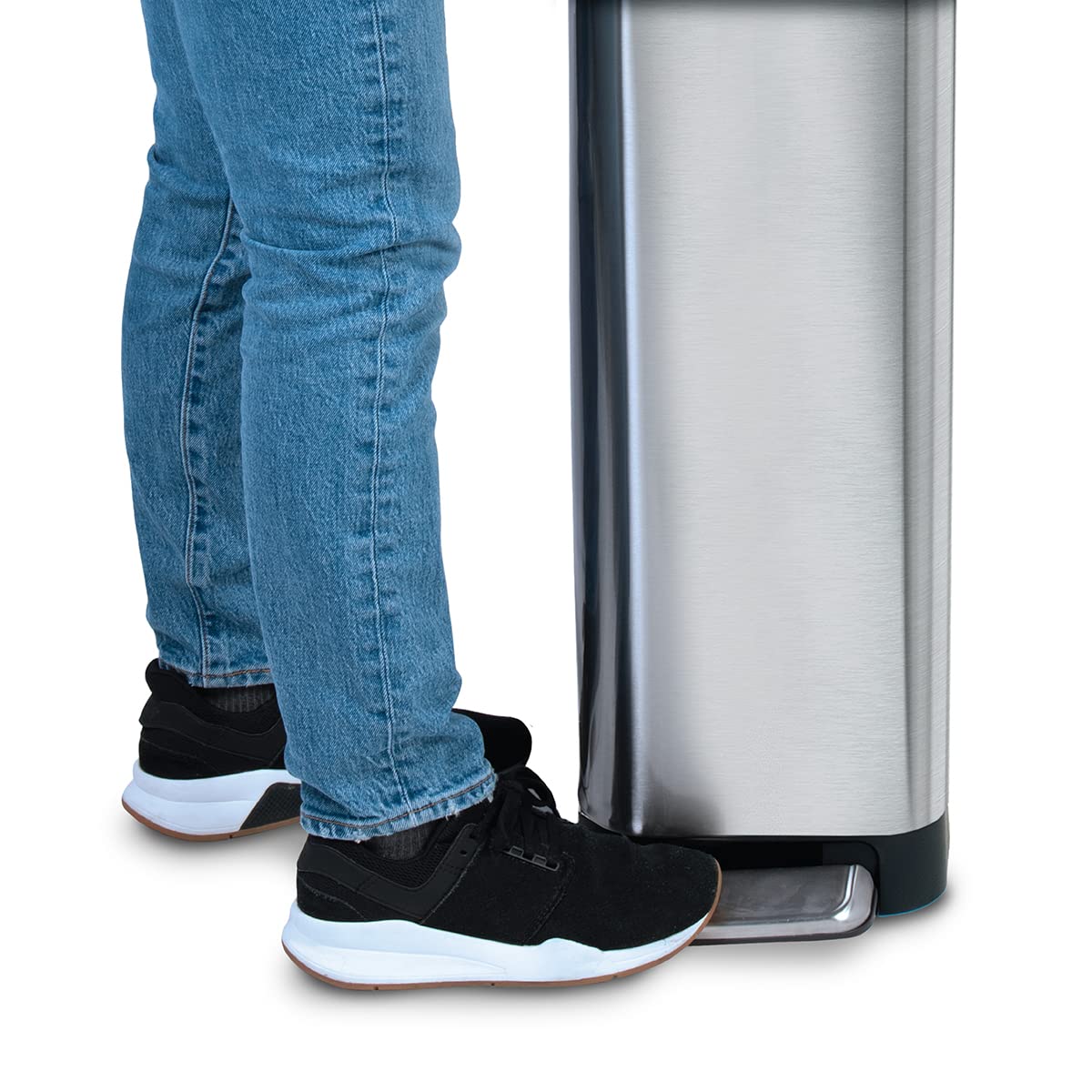 Slim Trash Can with Clorox Odor Protection