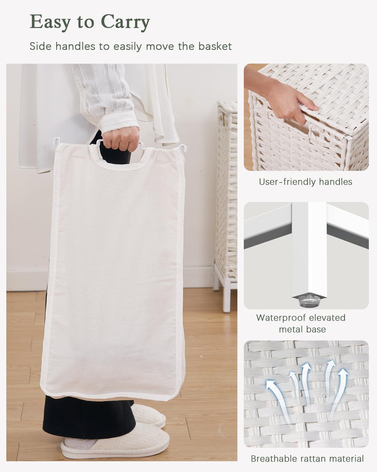 Laundry Hamper with Lid