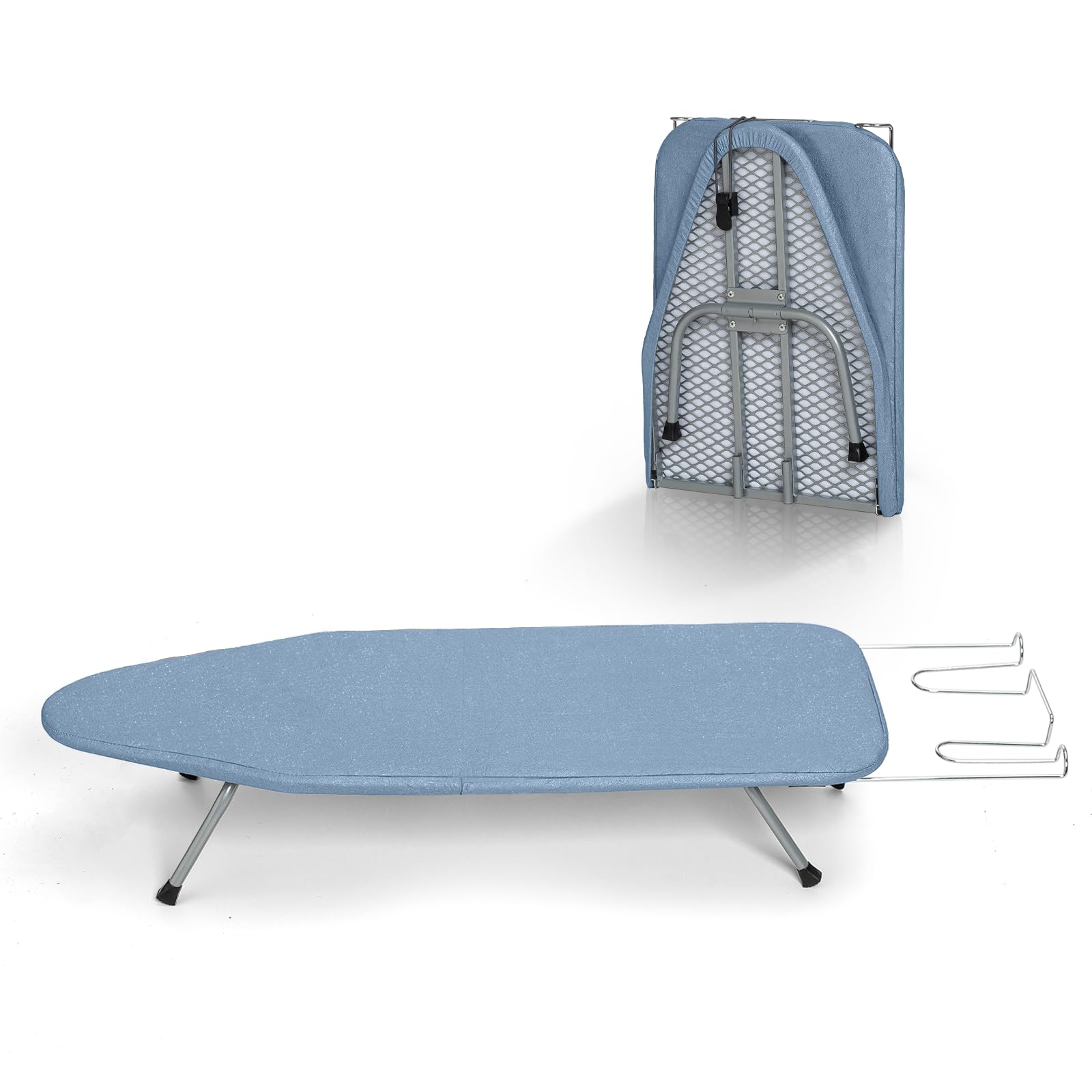 Small Ironing Board Tabletop 31"x12" Blue