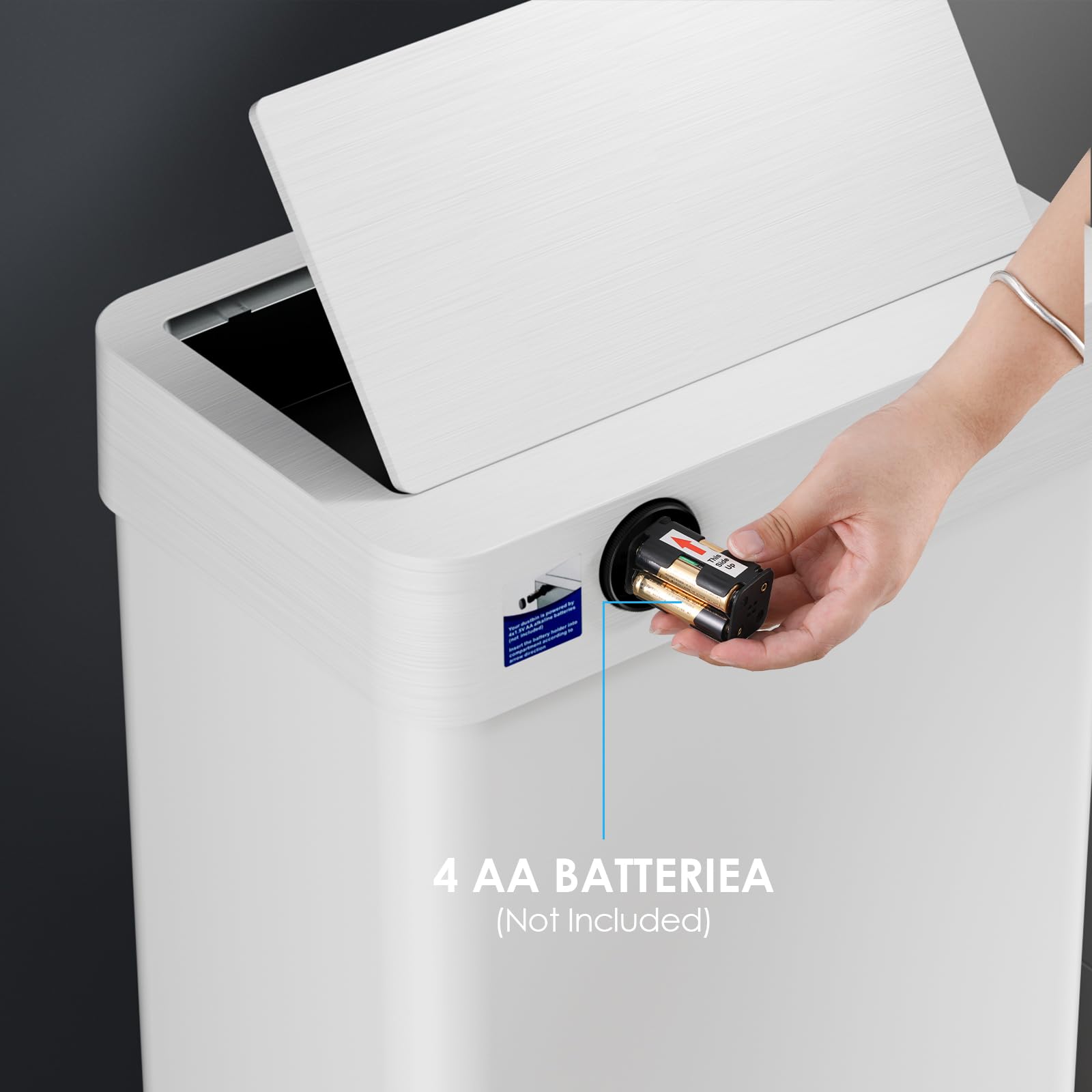 21.1 Gallon Motion Sensor Trash Can