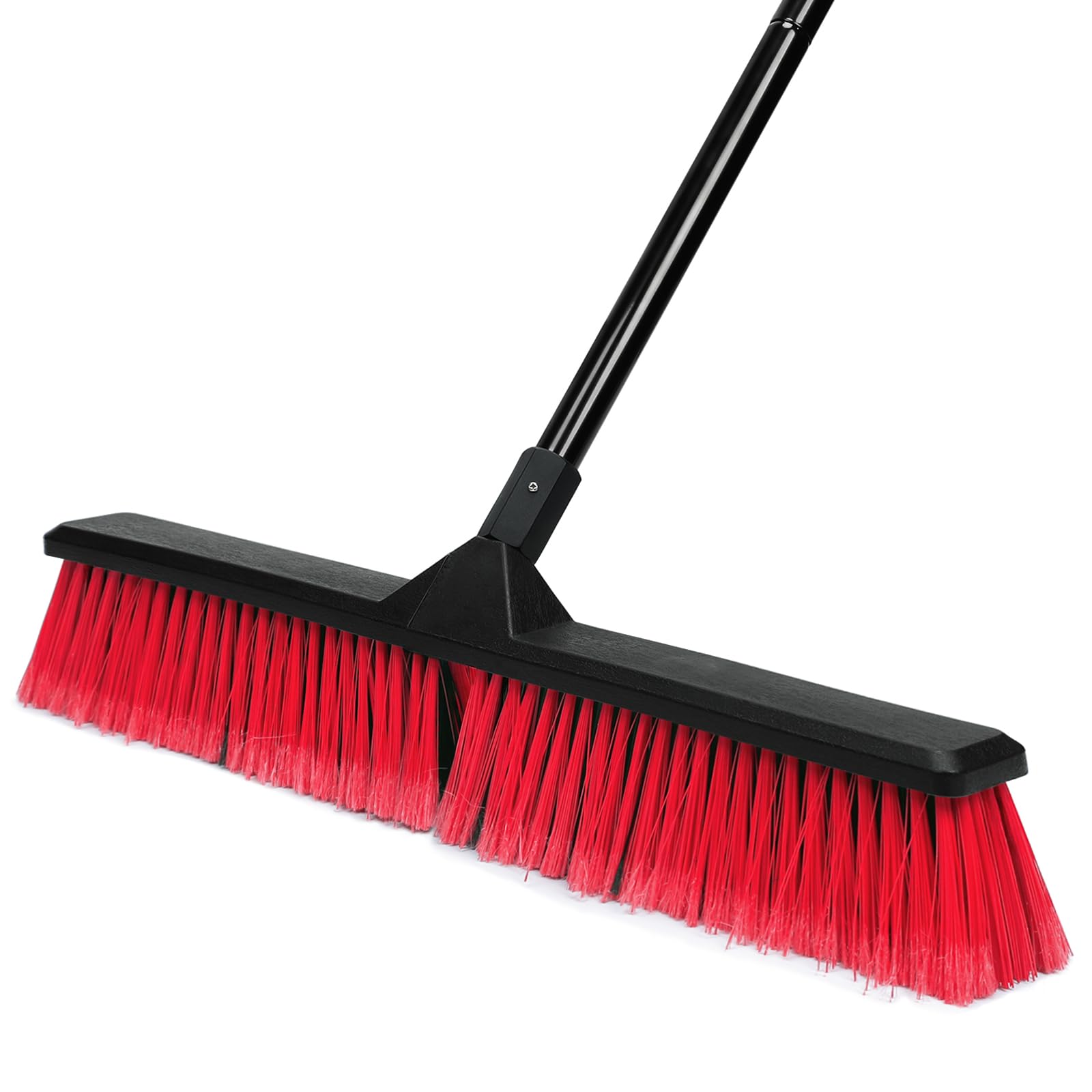 24" Push Broom with 63" Long Handle