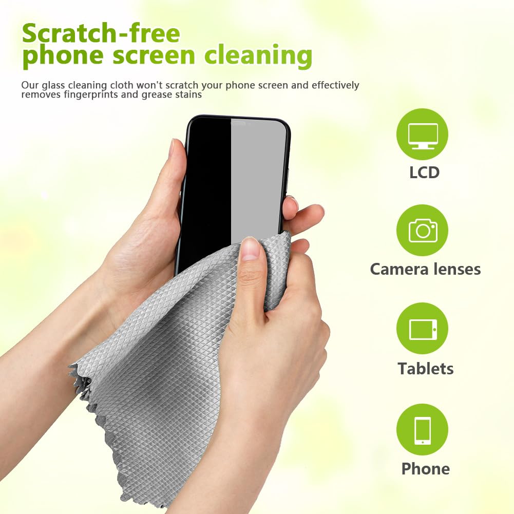 Glass Cleaning Cloths 6 PK (6 Count)