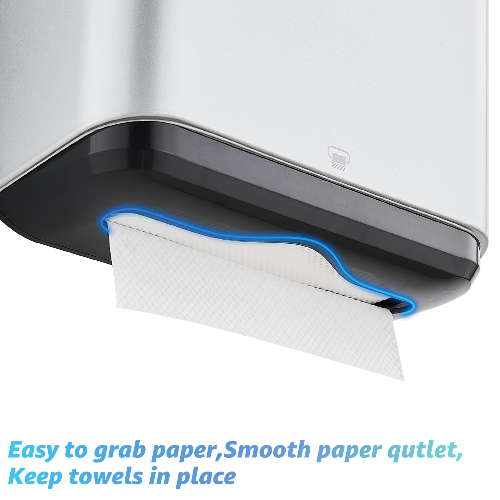 Multifold Paper Towel Dispenser Wall Mount (180 Count)
