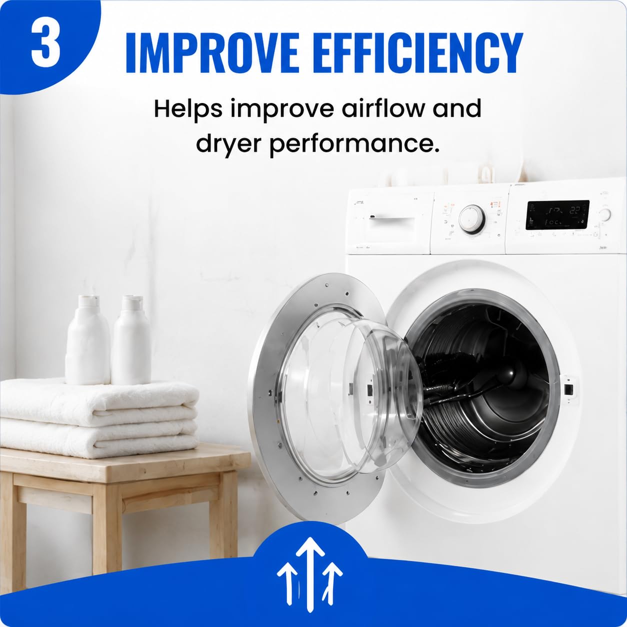 Dryer Lint Brush Vent Cleaner Lint Trap Cleaning Tool Dryer Vent Brush Long Flexible with Wood Handle 27.95Inches Medium Size for Dryer Vent Cleaning DIY Enthusiasts Homeowners